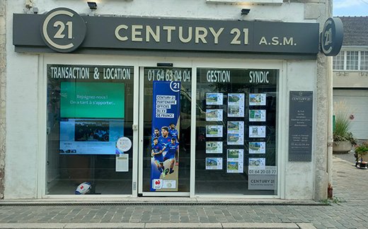 Agence immobilière CENTURY 21 A.S.M., 77580 CRECY LA CHAPELLE